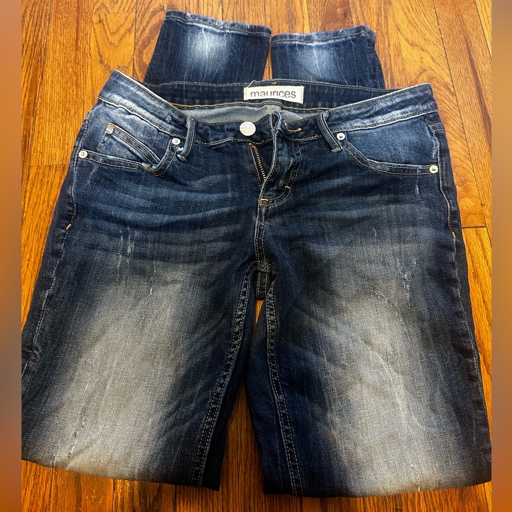 Maurice’s skinny fit jeans.